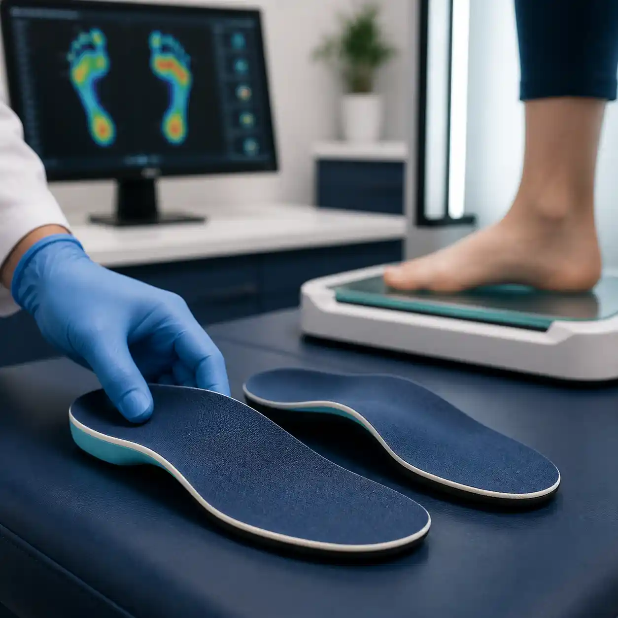 Clinical assessment of foot mechanics and walking pattern
